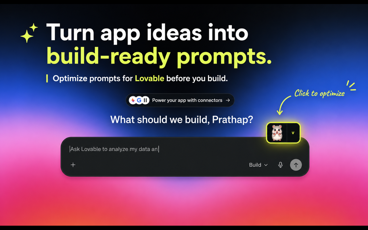 Hey Prompt running inside Lovable